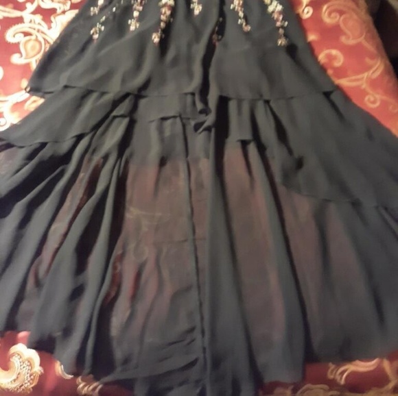 NWOT LC Lauren Conrad Runway Hi Lo Floral Maxi - Picture 5 of 8